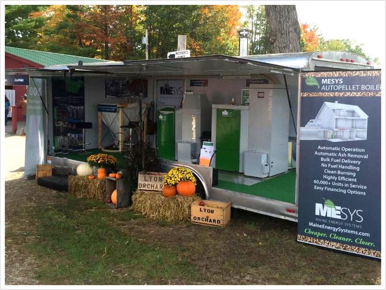 Maine Energy Systems Burn Trailer