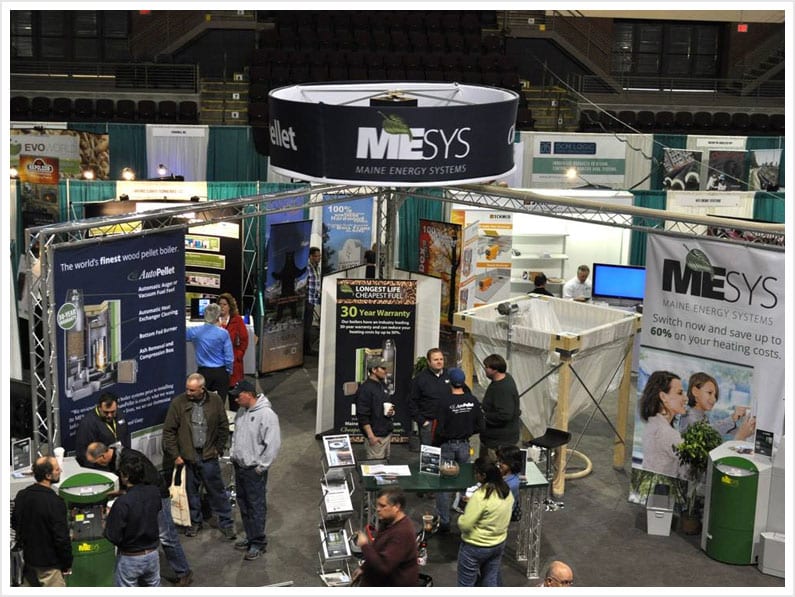 Maine Energy Systems (MESys) Trade Show display