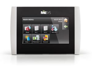Maine Energy Systems autopellet touch screen